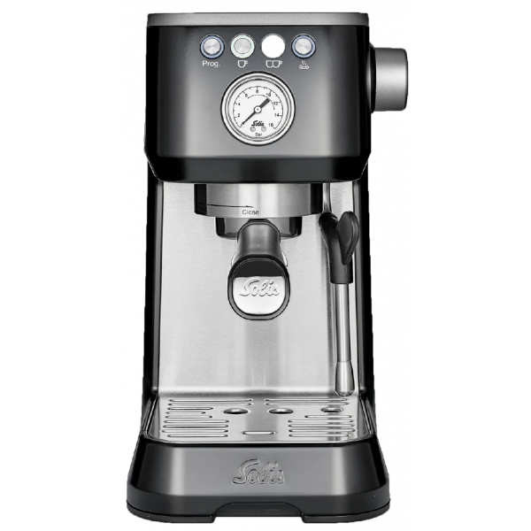 Solis Barista Perfetta Plus 15巴半自動咖啡機 | PID溫控 | 360°蒸氣棒 (黑色)